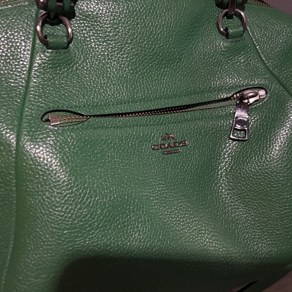 Coach Green Tote - Picture 2 of 3